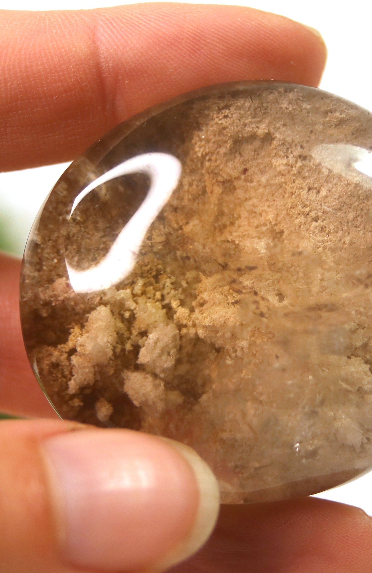 Lodalite Quartz Lens